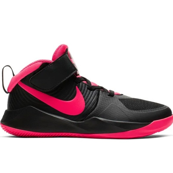 Nike Other - Nike Size 4.5 Hot Pink and Black Sneakers Youth Boys Girls